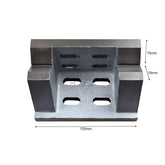 Twin Eagle Imports v plate V Angle Plate 3x3x5" - Slotted and Webbed